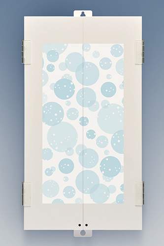 壁掛け仏壇【1】ワイドサイズ(ブルースノー)