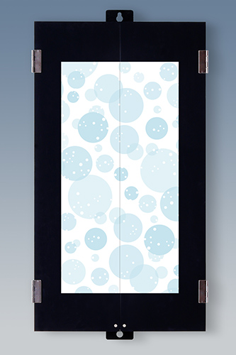 壁掛け仏壇【1】ワイドサイズ(ブラック)(ブルースノー)