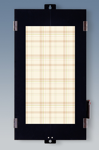 壁掛け仏壇【1】ワイドサイズ(ブラック)(モダン) LED灯付き