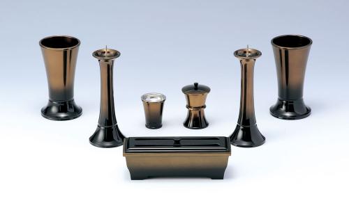 華型5.3寸(コハク無地)7点セット76,000円