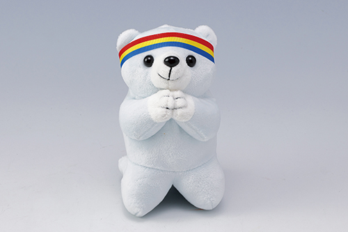 お祈りクマ(ブルー)