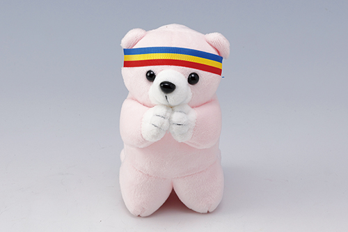 お祈りクマ(ピンク)