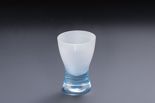 カラーグラス茶湯器(ブルー)
