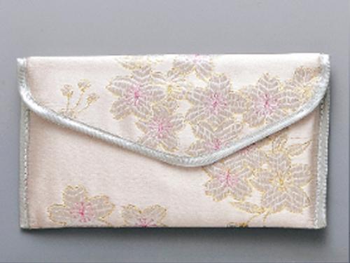 桜柄念珠ケース大(  ピンク  )在庫限り