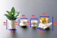 豆仏具セット(ホワイト)