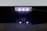 壁掛け仏壇【1】ワイドサイズ(ブラック)(スズラン) LED灯付き