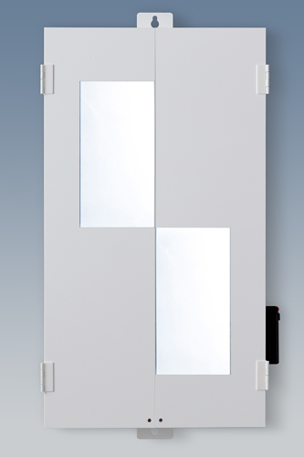 壁掛け仏壇【1】ワイドサイズ(ホワイト)(鏡) LED灯付き