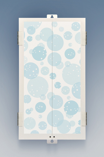 壁掛け仏壇(ブルースノー)　取付け金具付