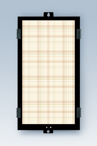 壁掛け仏壇 ブラック(モダン)　取付け金具付